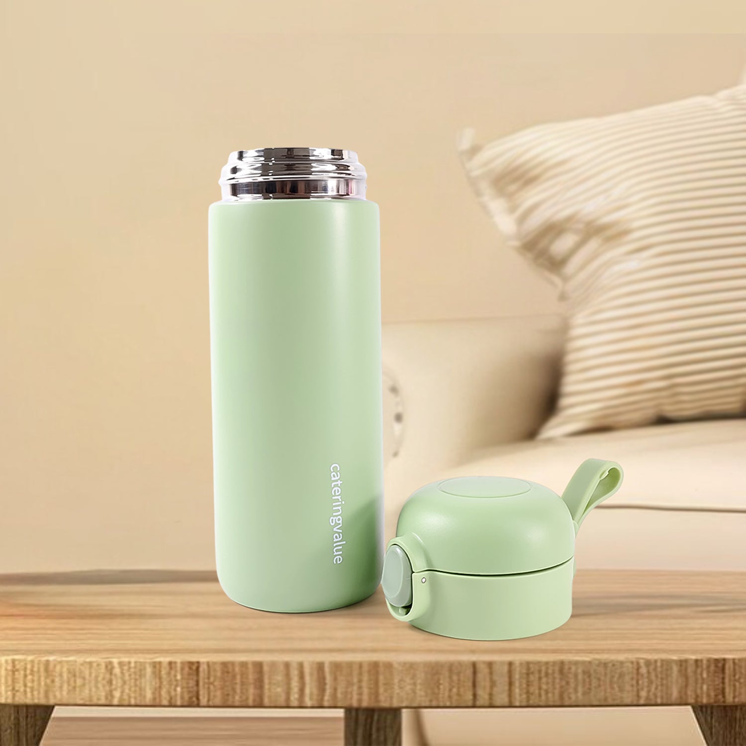 Insulated Stainless Steel Water Bottle, 450 ml Capacity