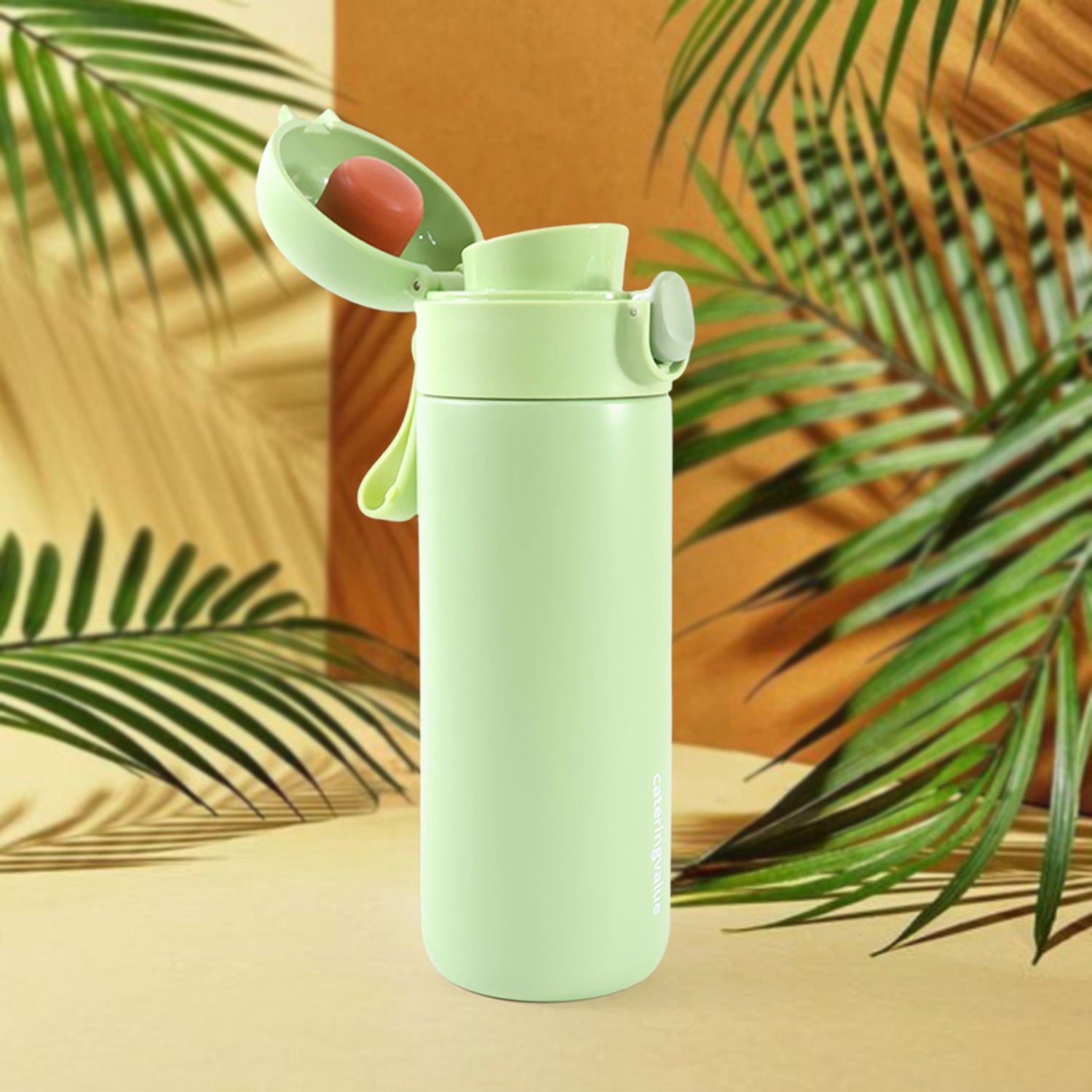 Insulated Stainless Steel Water Bottle, 450 ml Capacity